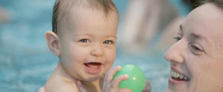 Werbefilm Babyschwimmen Saarlandtherme Rilchingen-Hanweiler