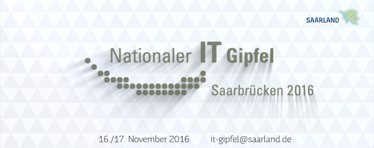 Werbefilm IT Gipfel 2016 Saarbrücken - dreihundertbilder